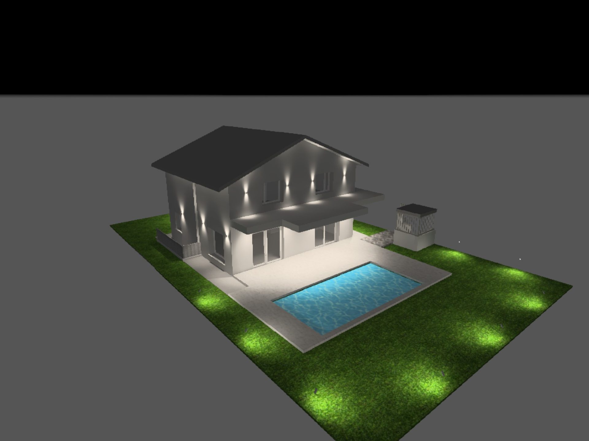 Arcadia Luci Project Villa Treviglio